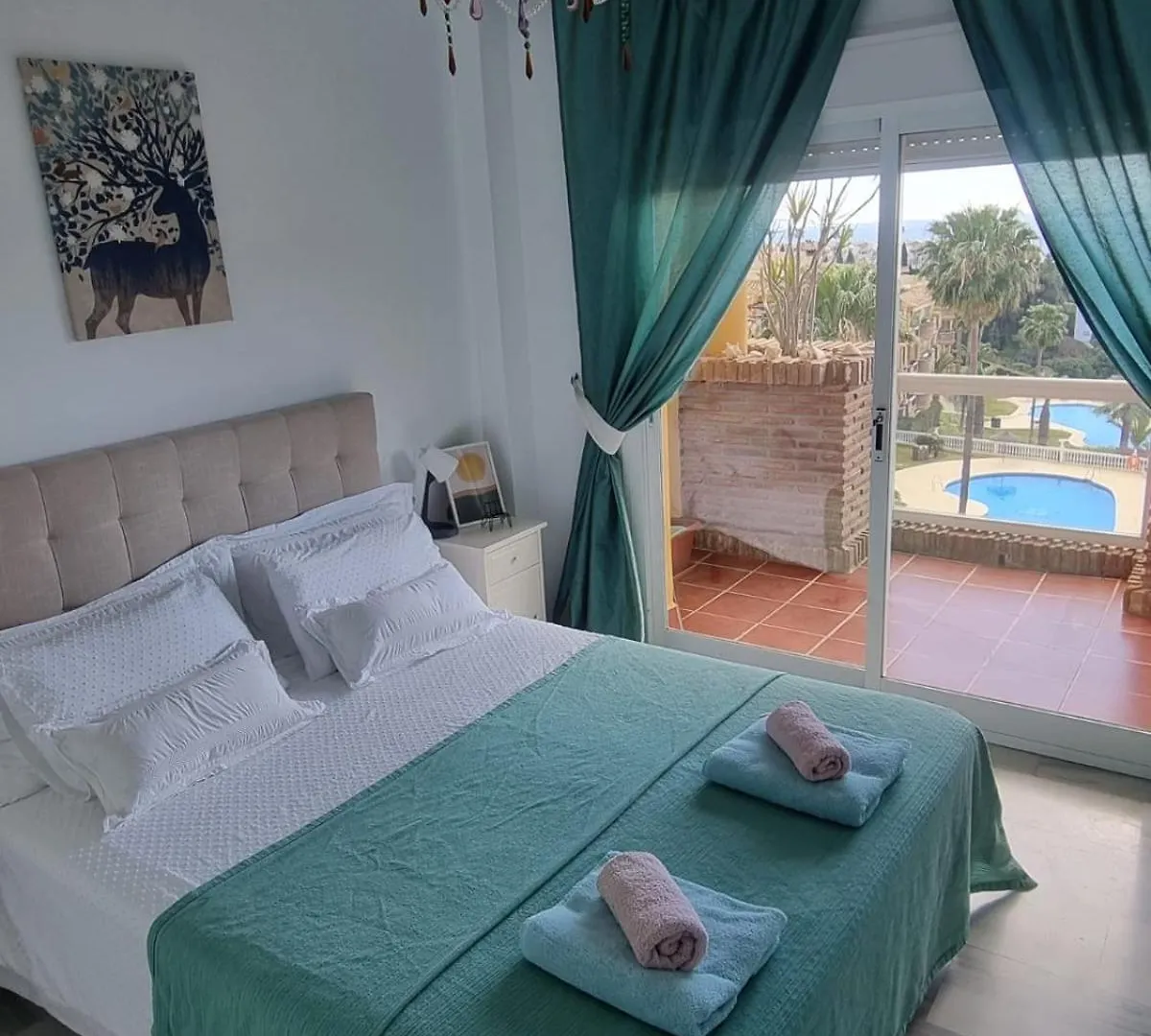 Apartment Havsutsikt & Pool Sea View 2Br Apt For 6 Guests Near Marbella And Fuengirola Spain