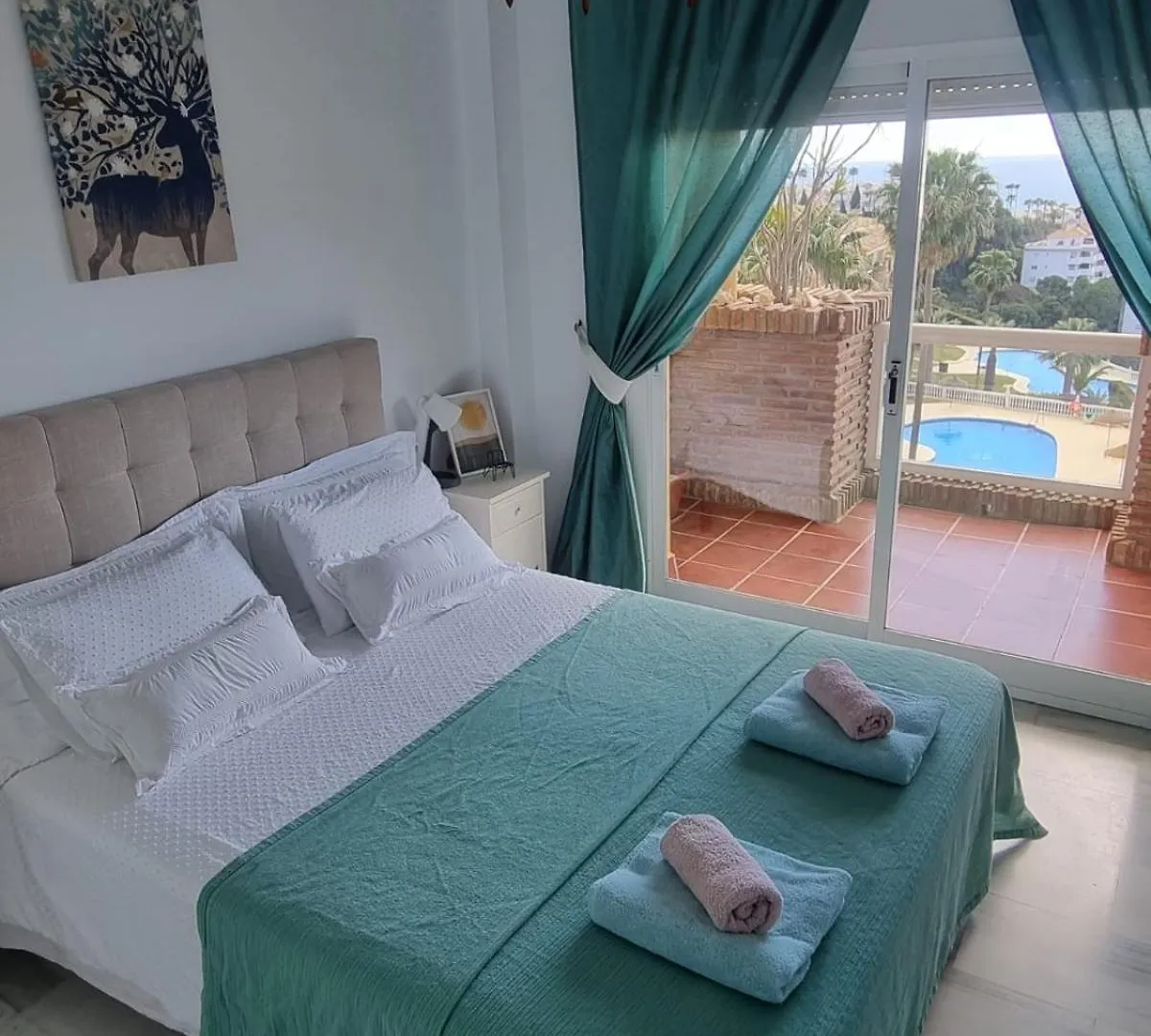 Havsutsikt & Pool Sea View 2Br Apt For 6 Guests Near Marbella And Fuengirola Apartment Sitio de Calahonda