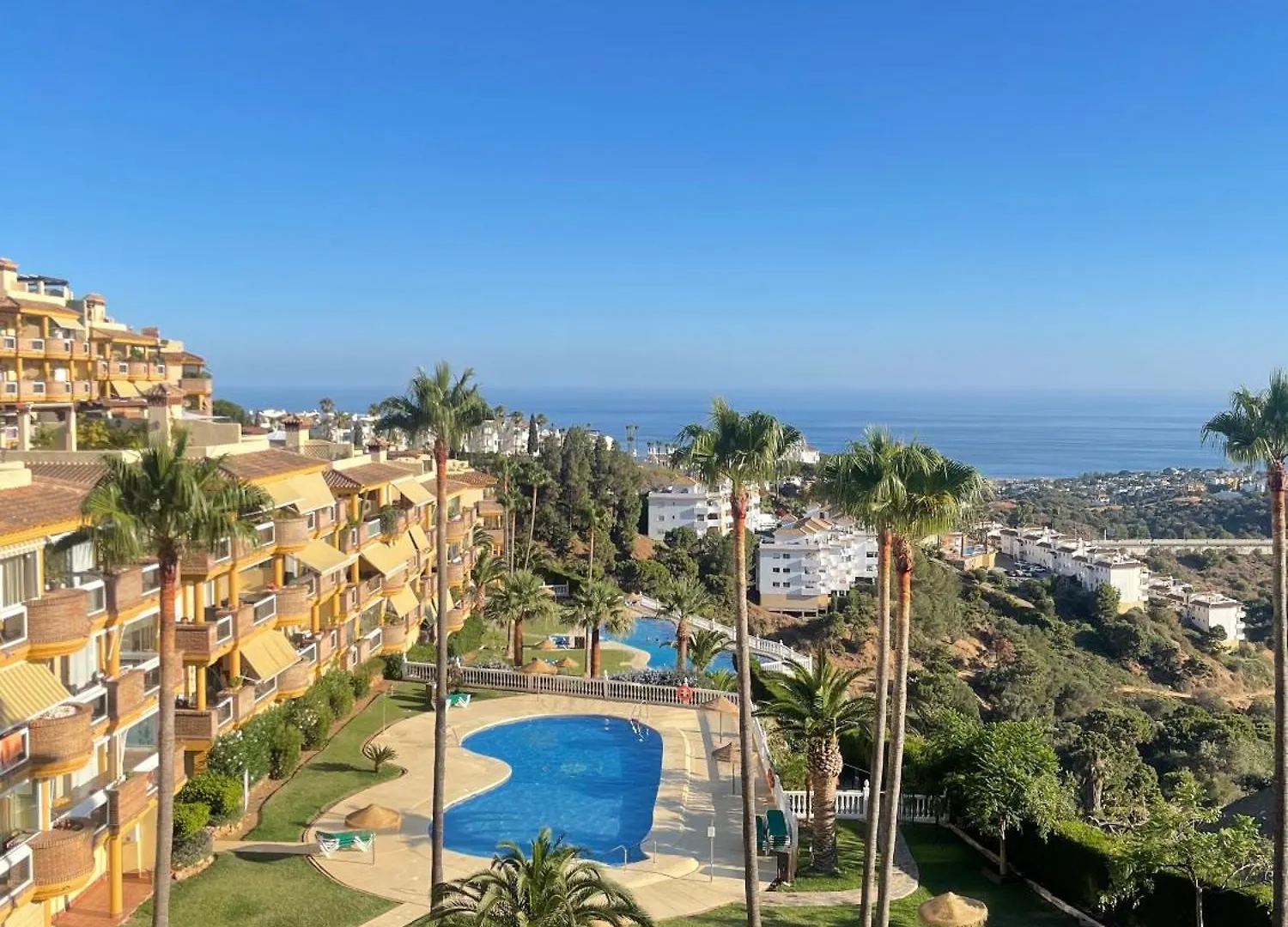 Havsutsikt & Pool Sea View 2Br Apt For 6 Guests Near Marbella And Fuengirola 0*, Sitio de Calahonda Spain