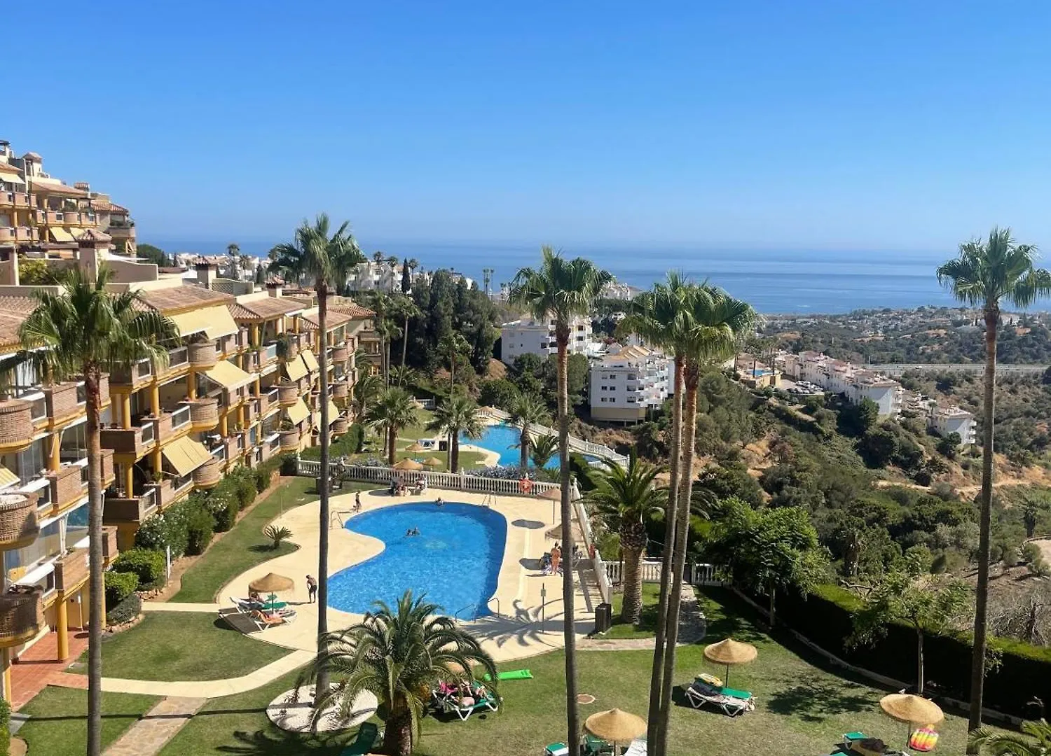 Havsutsikt & Pool Sea View 2Br Apt For 6 Guests Near Marbella And Fuengirola 0*, Sitio de Calahonda