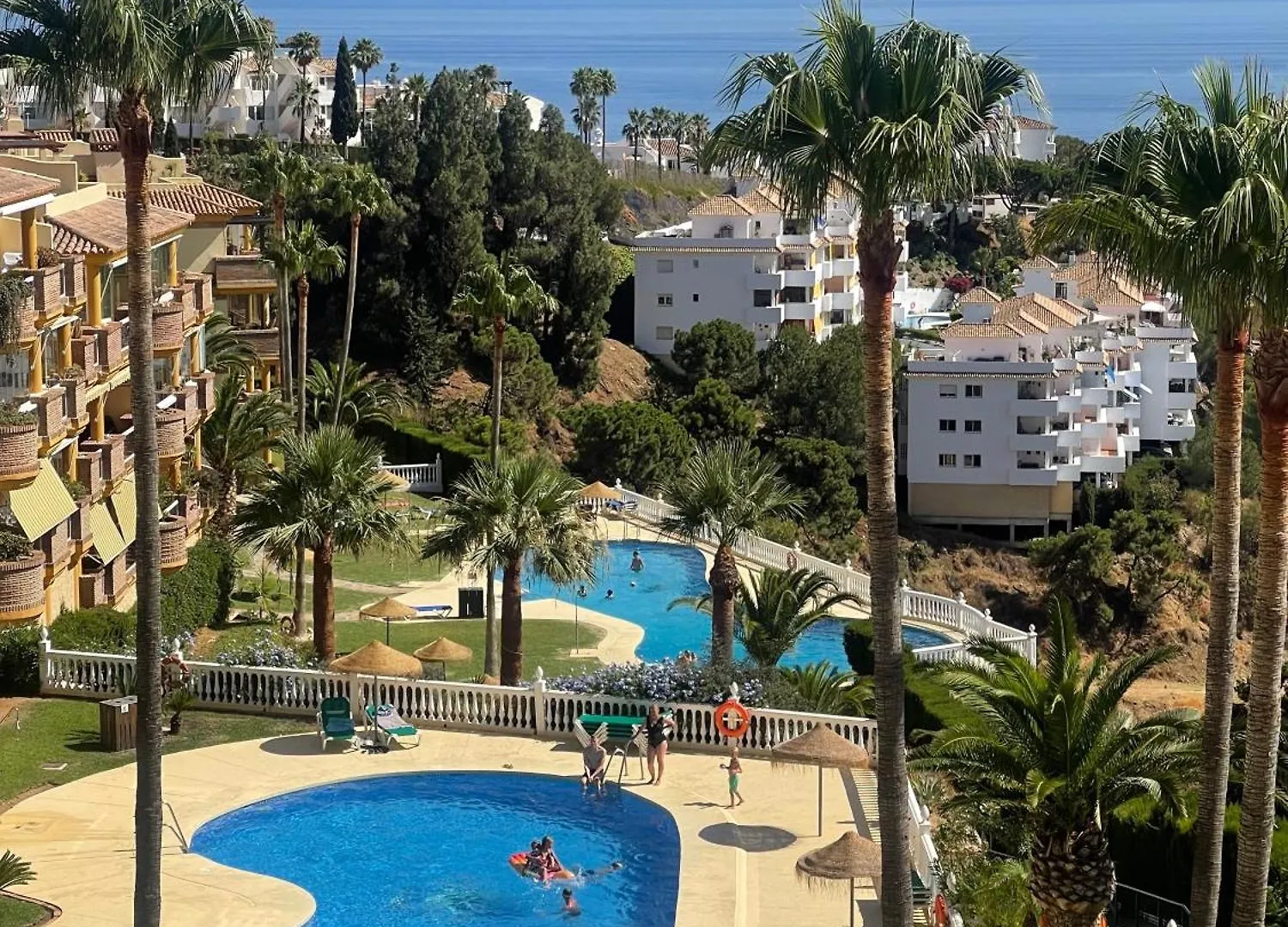 Havsutsikt & Pool Sea View 2Br Apt For 6 Guests Near Marbella And Fuengirola Apartment