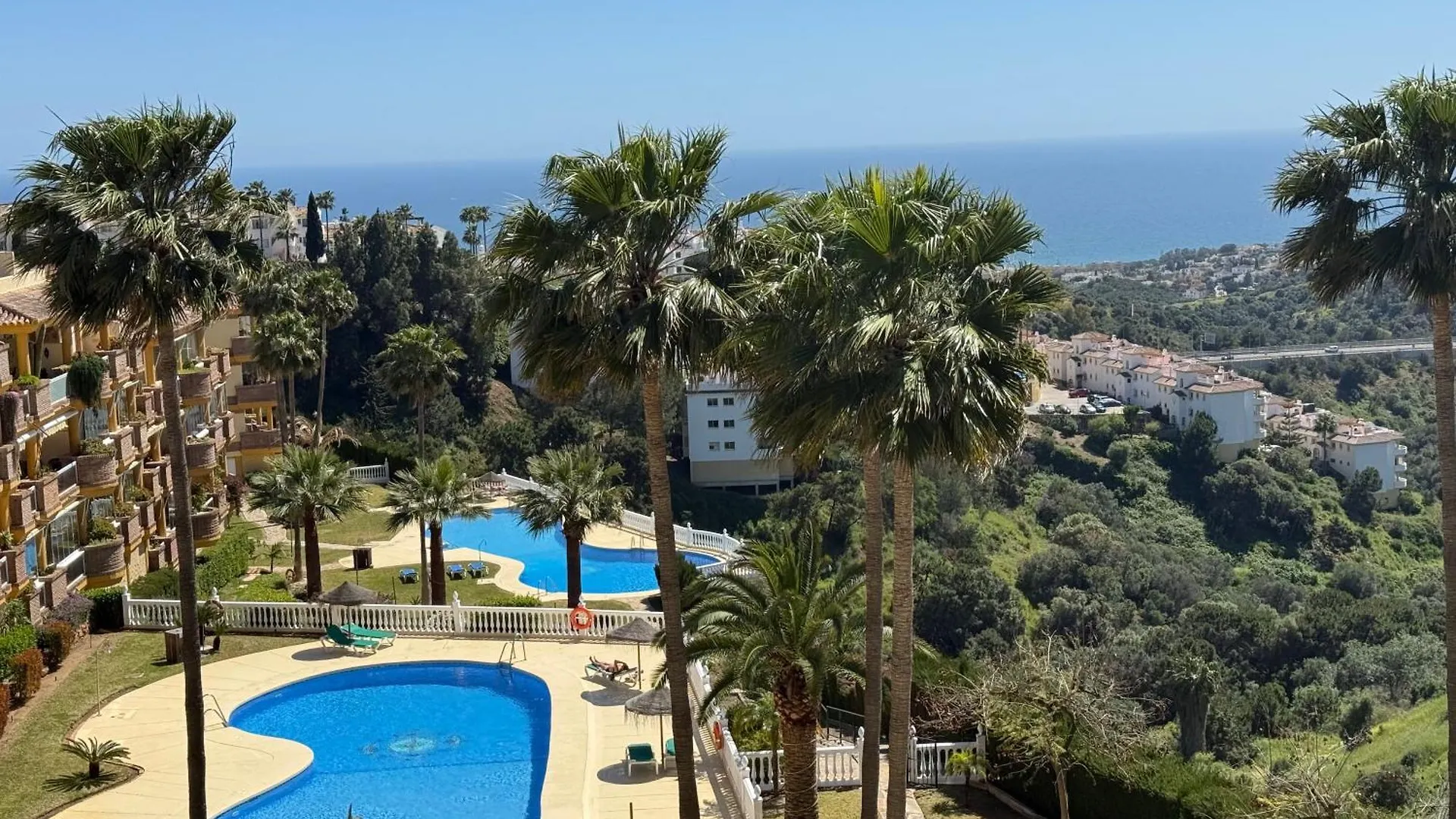 Havsutsikt & Pool Sea View 2Br Apt For 6 Guests Near Marbella And Fuengirola 0*, Sitio de Calahonda